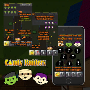 Mobile Game Candy Raiders